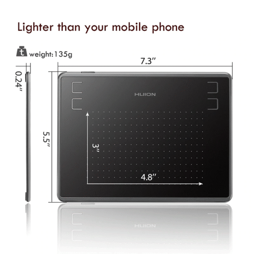 huion h430p Graphics Tablet 4
