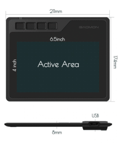 GAOMON S620 graphics tablet (6)