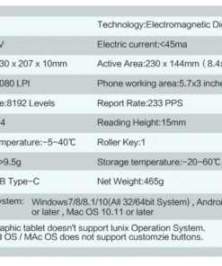Graphics Tablet 10moons g20 14
