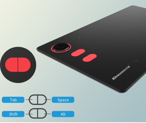 Graphics Tablet 10moons g20 5