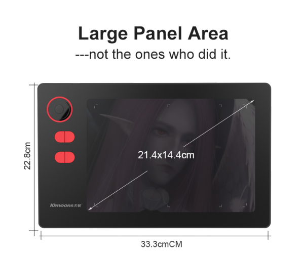 Graphics Tablet 10moons g20 6
