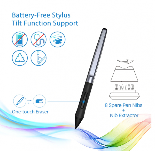HUION HS610 graphics tablet 11