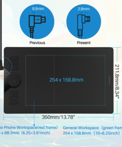 HUION HS610 graphics tablet 12