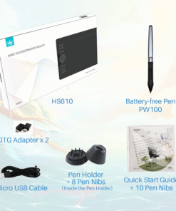 HUION HS610 graphics tablet 16