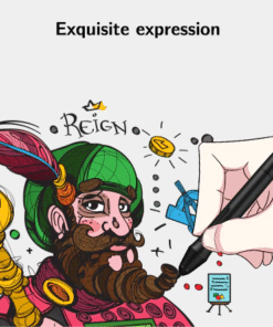 deco mini 4 xp pen graphics tablet 4