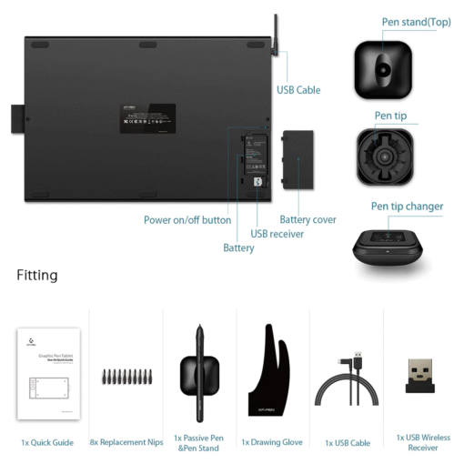 graphics tablet xp pen star 06 10