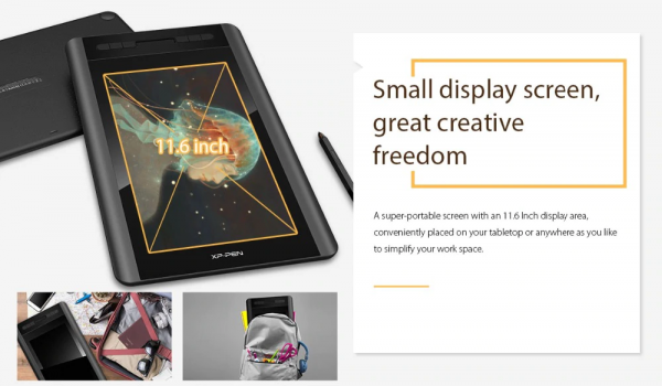 ghraphics display tablet xp pen Artist 12 l