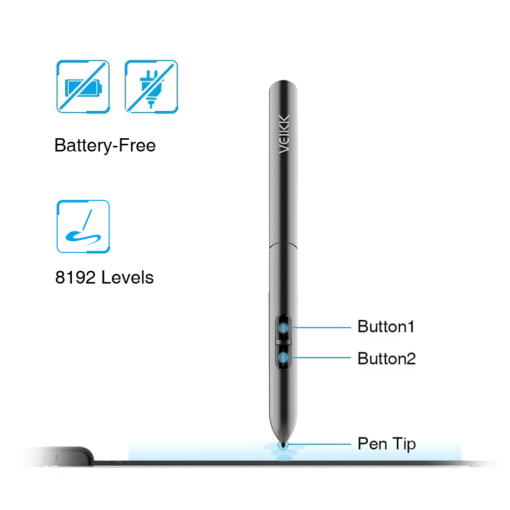 Veikk Tablet Best graphics Tablets s640 3