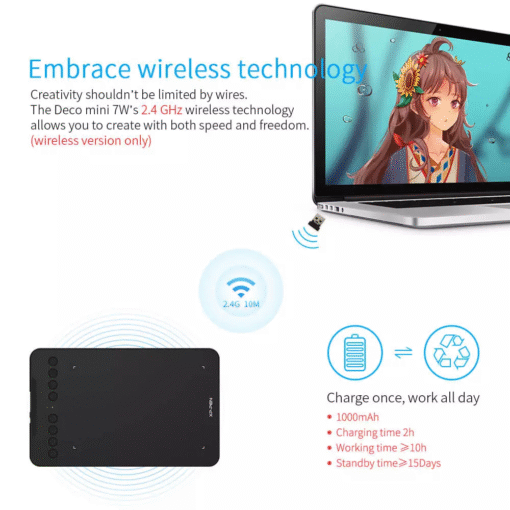 xp pen deco mini7w wirless graphic tablet 02