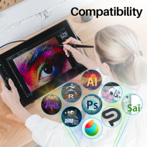 Huion kamvas pro 16 premium graphics tablet 4