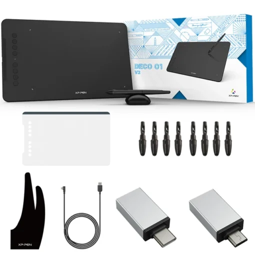 xp pen deco 01 v2 graphics tablet 9