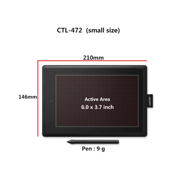 wacom graphic tablet ctl 472 2