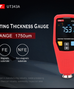 Car Paint Checker Device Thickness Gauge Tester Coating Meter  UNI-T UT343A 0-1750um FE NFE