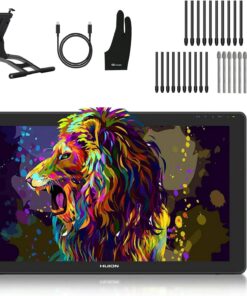 HUION Kamvas 22 Plus graphics drawing monitor Pakistan with 140% sRGB and Android support