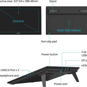 HUION Kamvas Pro 24 4K - Graphics Tablet Pakistan (8)