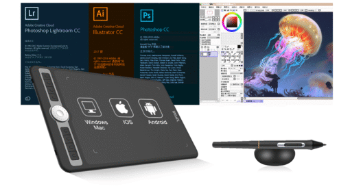 xptab-pro10-professional-graphic-tablet support window mac and android