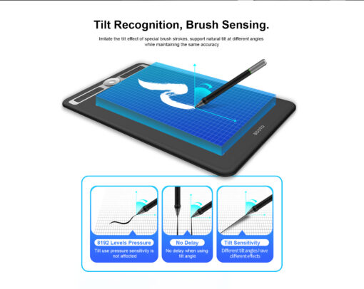 xptab-pro10-professional-graphic-tablet tilt 16k pen pressure